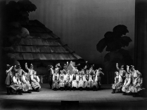 Scene from ballet Song of the Earth
