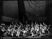 Scene from ballet Song of the Earth